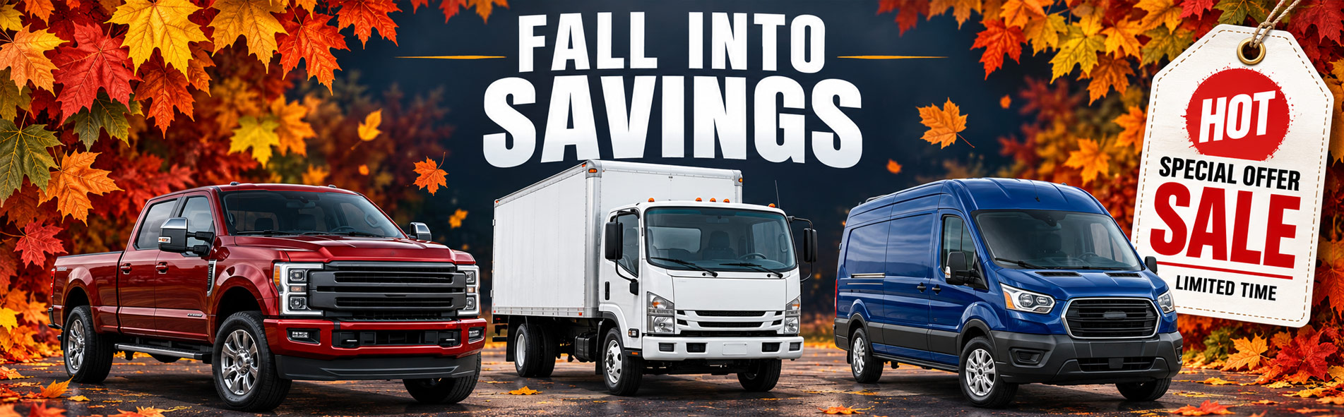 Fall into savings Fall into savings